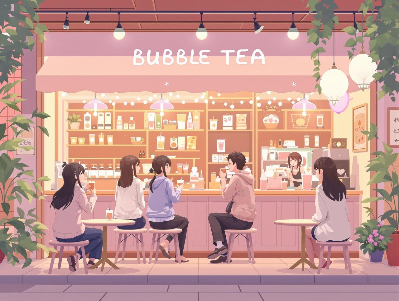 搞笑短剧免费全集 - 奶茶店奇遇记